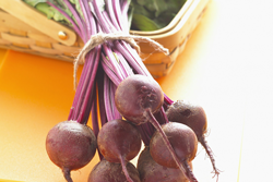 baby beets with greens